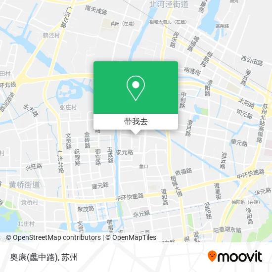 奥康(蠡中路)地图