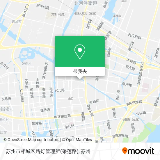 苏州市相城区路灯管理所(采莲路)地图