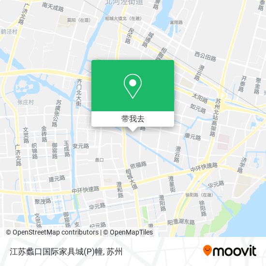 江苏蠡口国际家具城(P)幢地图