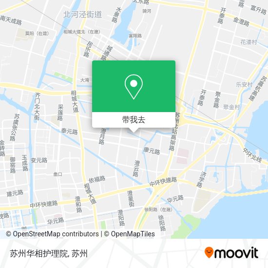 苏州华相护理院地图
