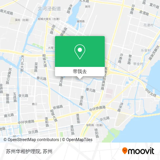 苏州华相护理院地图