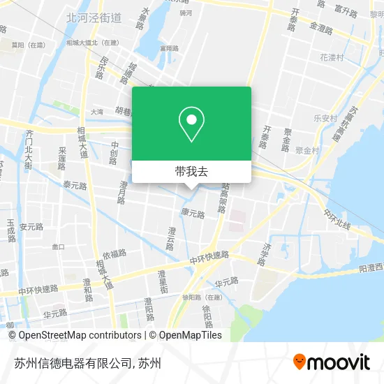苏州信德电器有限公司地图