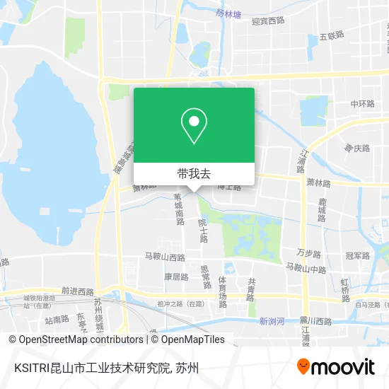 KSITRI昆山市工业技术研究院地图