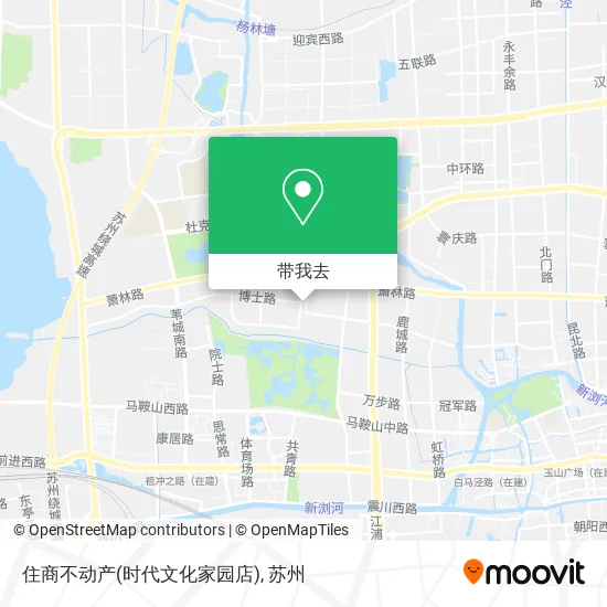 住商不动产(时代文化家园店)地图