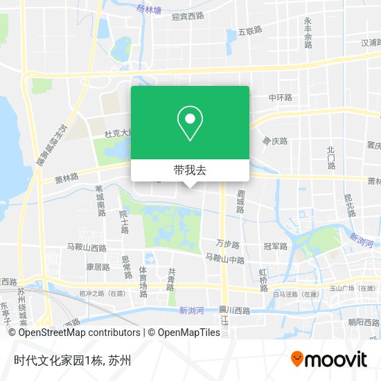 时代文化家园1栋地图