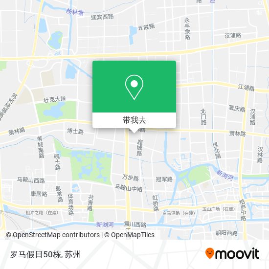罗马假日50栋地图