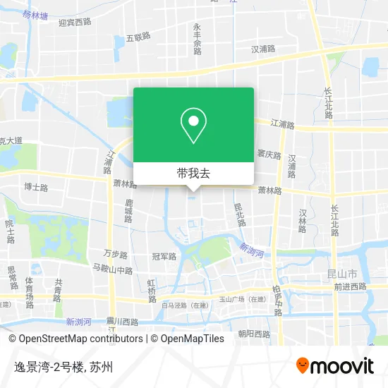 逸景湾-2号楼地图