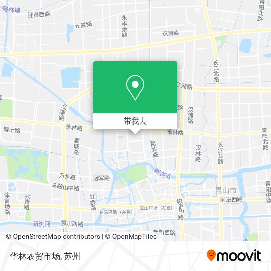 华林农贸市场地图