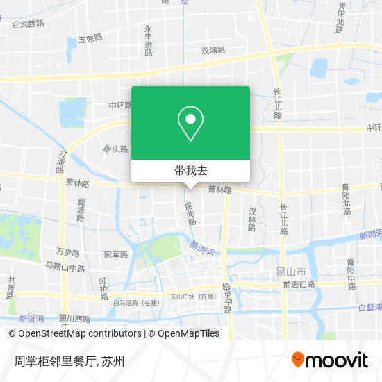周掌柜邻里餐厅地图