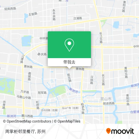 周掌柜邻里餐厅地图