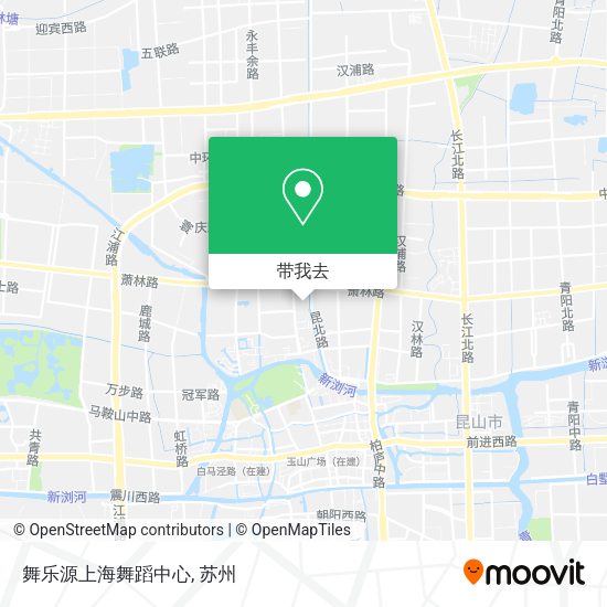 舞乐源上海舞蹈中心地图
