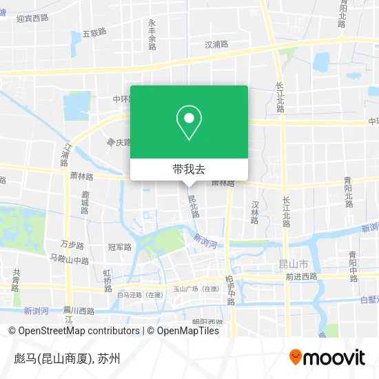 彪马(昆山商厦)地图