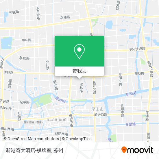新港湾大酒店-棋牌室地图