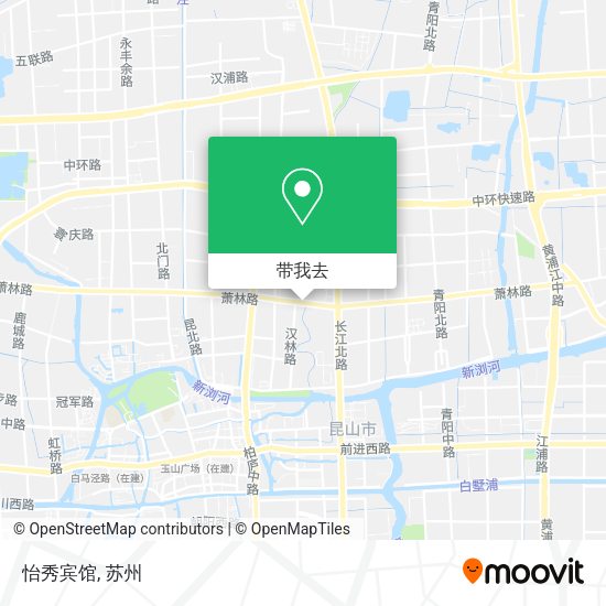 怡秀宾馆地图