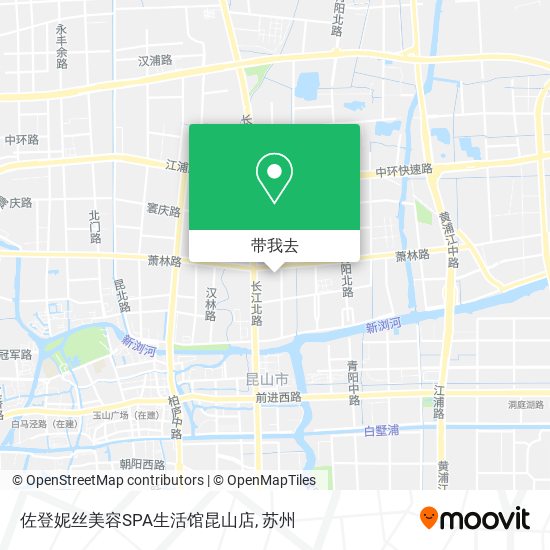 佐登妮丝美容SPA生活馆昆山店地图