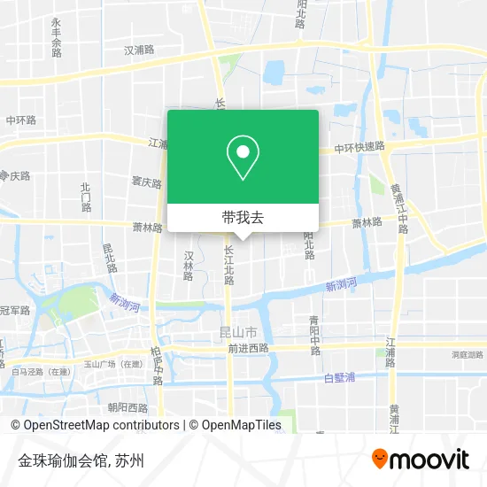 金珠瑜伽会馆地图