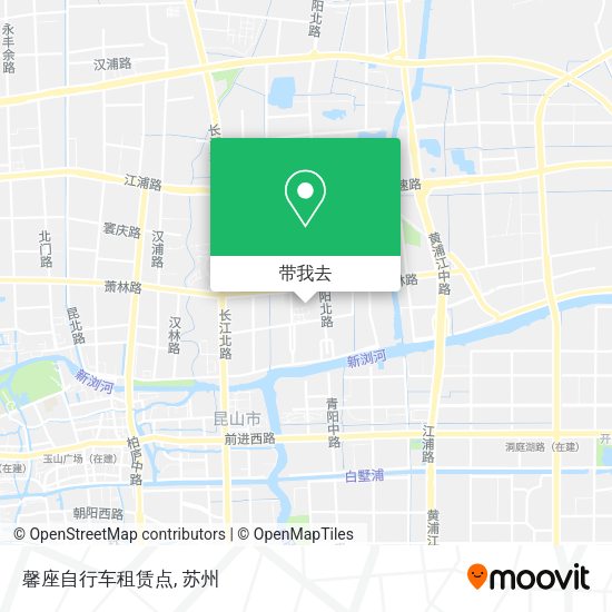 馨座自行车租赁点地图