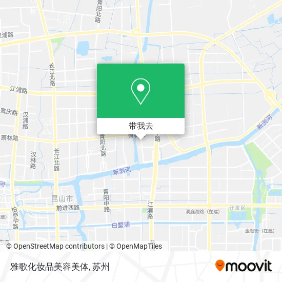 雅歌化妆品美容美体地图