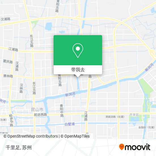 千里足地图