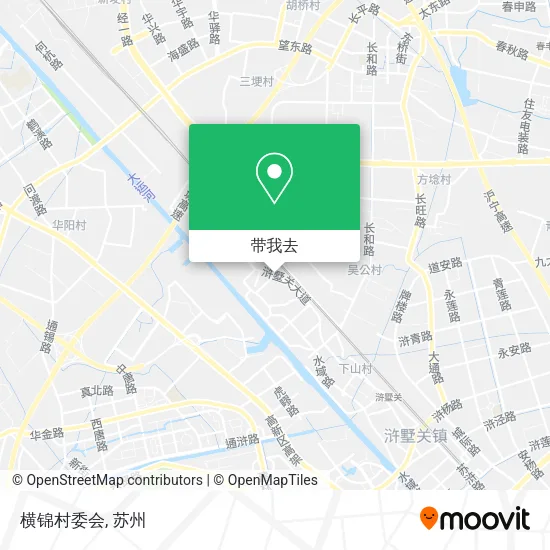 横锦村委会地图