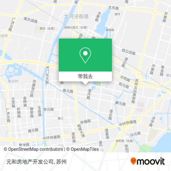 元和房地产开发公司地图