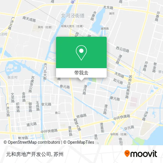 元和房地产开发公司地图