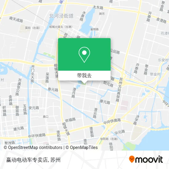 赢动电动车专卖店地图
