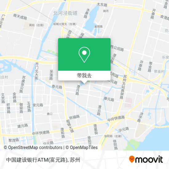 中国建设银行ATM(富元路)地图