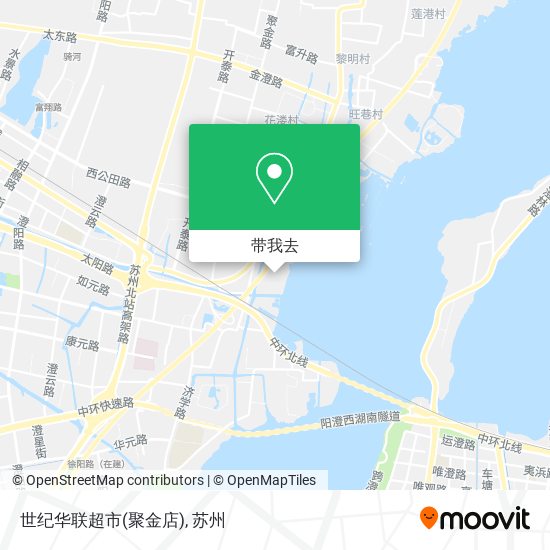 世纪华联超市(聚金店)地图