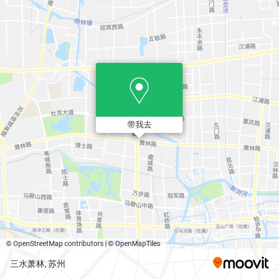 三水萧林地图