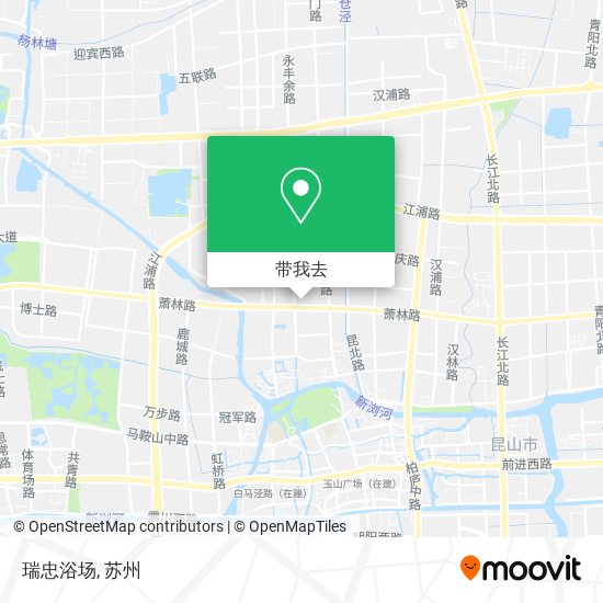 瑞忠浴场地图