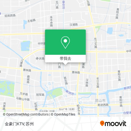 金豪门KTV地图