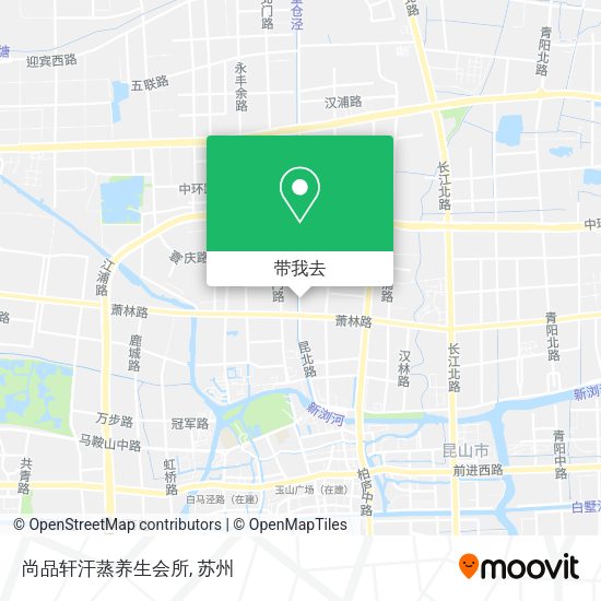 尚品轩汗蒸养生会所地图