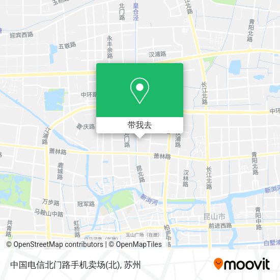 中国电信北门路手机卖场地图