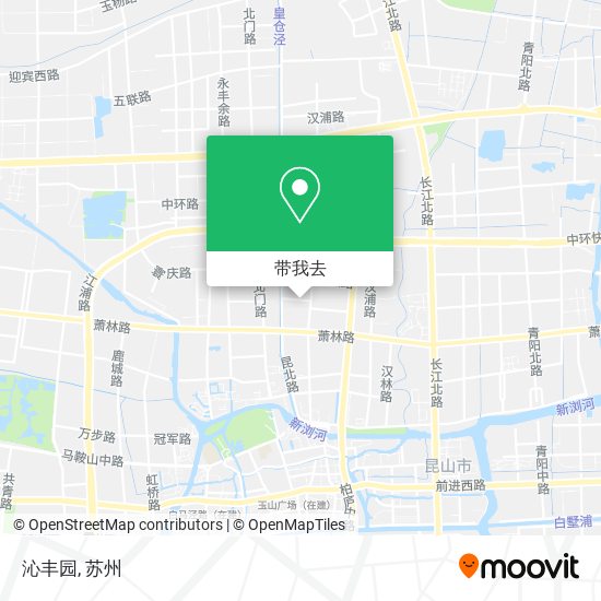 沁丰园地图