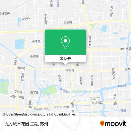 九方城市花园-三期地图