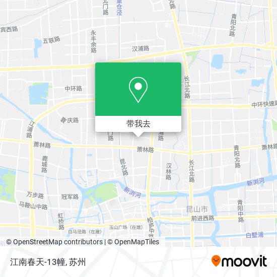 江南春天-13幢地图
