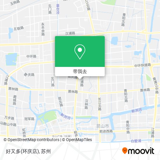好又多(环庆店)地图