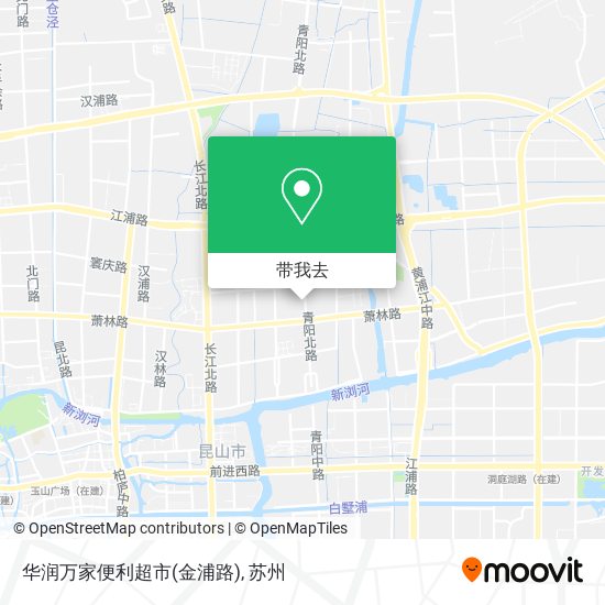 华润万家便利超市(金浦路)地图