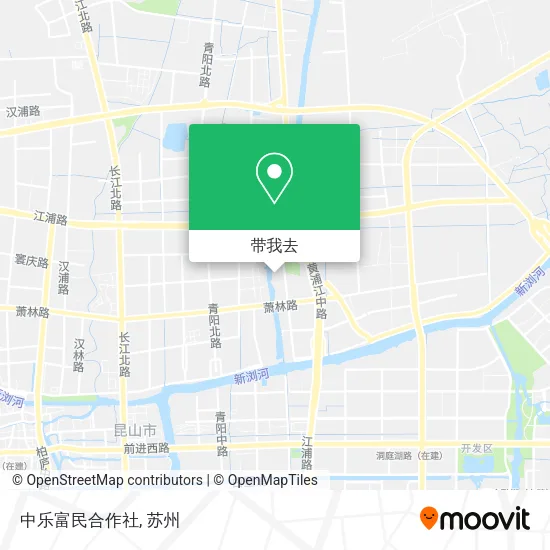 中乐富民合作社地图