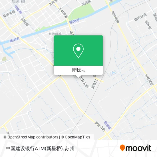中国建设银行ATM(新星桥)地图