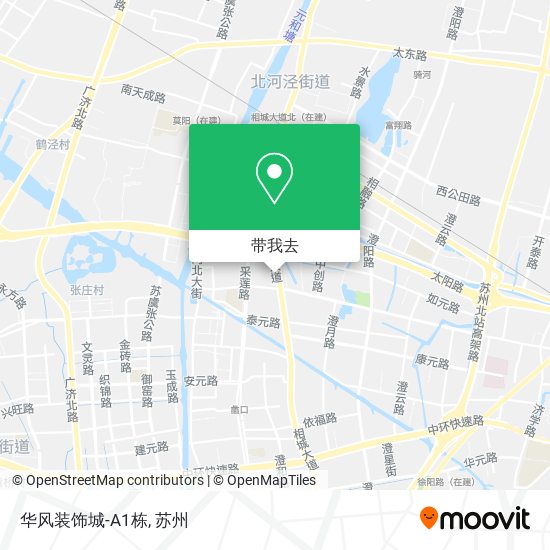 华风装饰城-A1栋地图