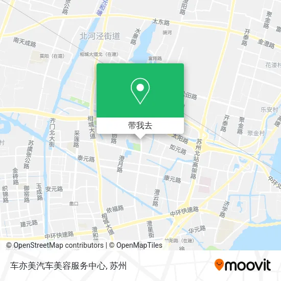 车亦美汽车美容服务中心地图