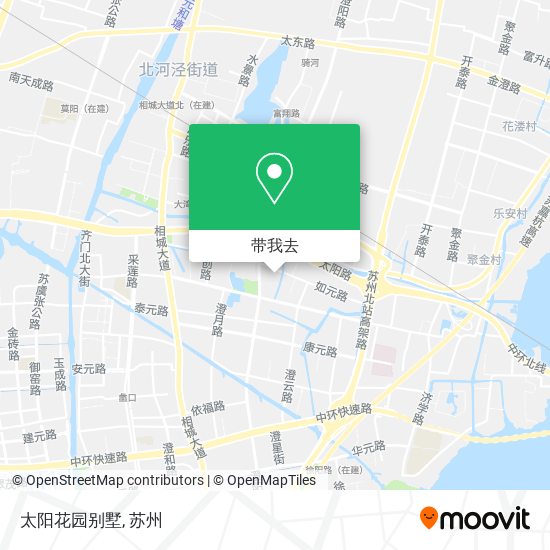 太阳花园别墅地图