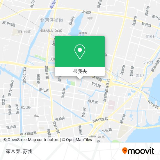 家常菜地图