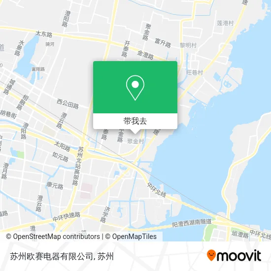 苏州欧赛电器有限公司地图