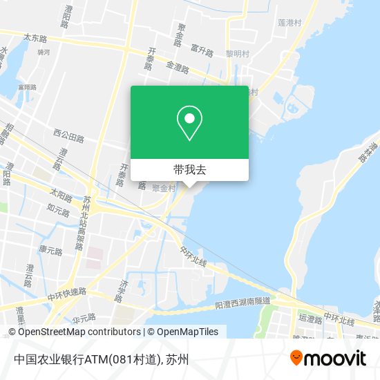 中国农业银行ATM(081村道)地图