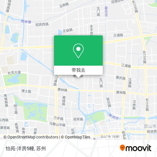 怡苑-洋房5幢地图