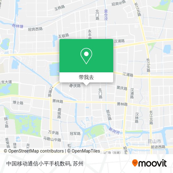 中国移动通信小平手机数码地图