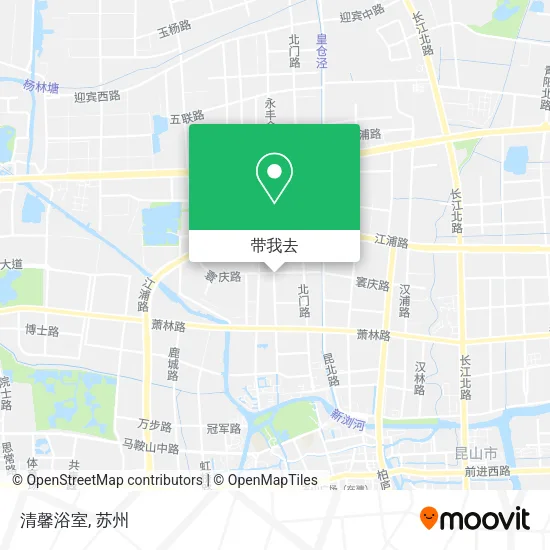 清馨浴室地图